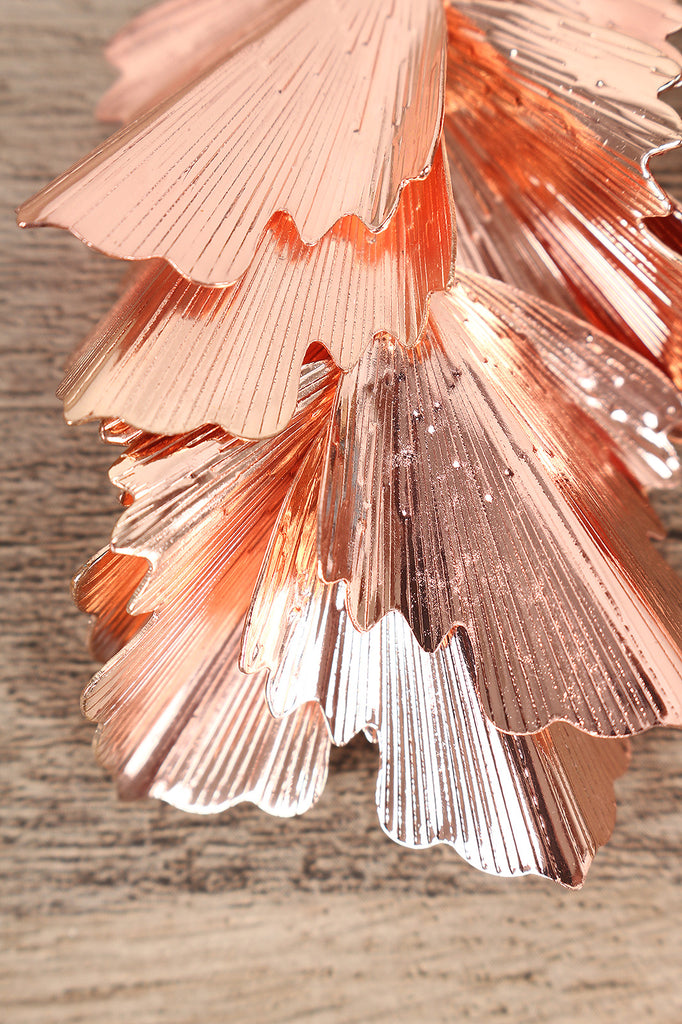 Tiered Textured Drop Earrings