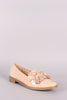 Liliana Patent Tassel Loafer Flat